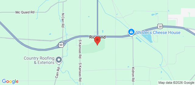Map for Riceland Golf Course