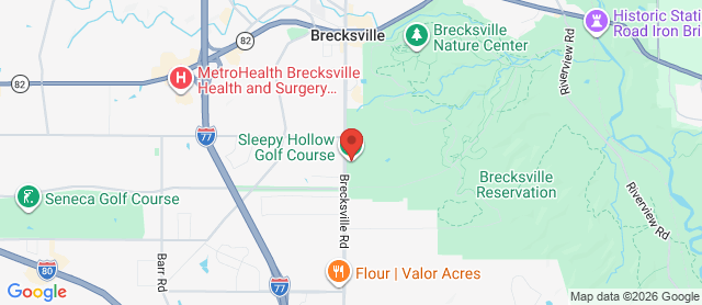 Map for Sleepy Hollow Golf Course