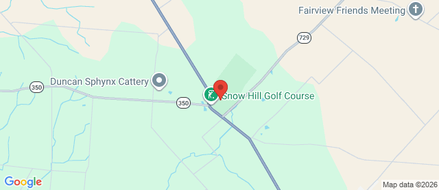 Map for Snow Hill Country Club