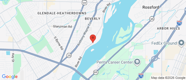 Map for Toledo Country Club