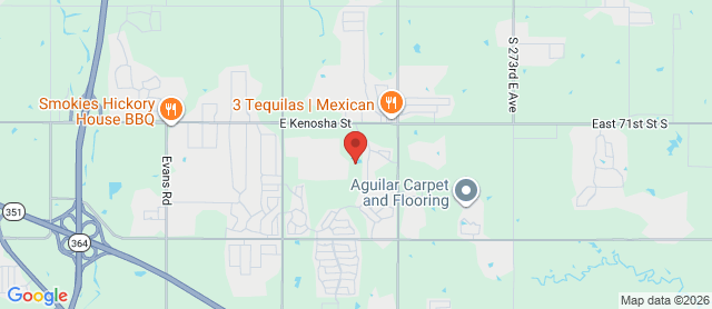 Map for Forest Ridge Golf Club