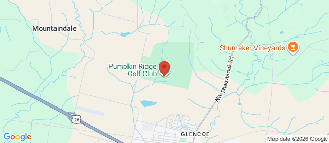 Map for Pumpkin Ridge Golf Club