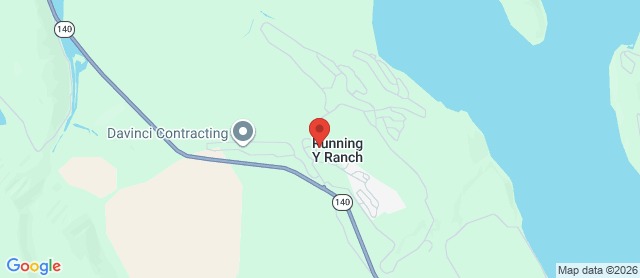 Map for The Running Y Ranch Resort