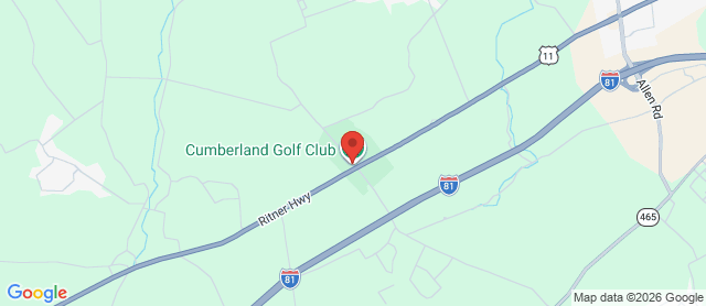 Map for Cumberland Golf Club