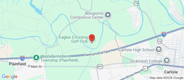 Map for Eagles Crossing Golf Club