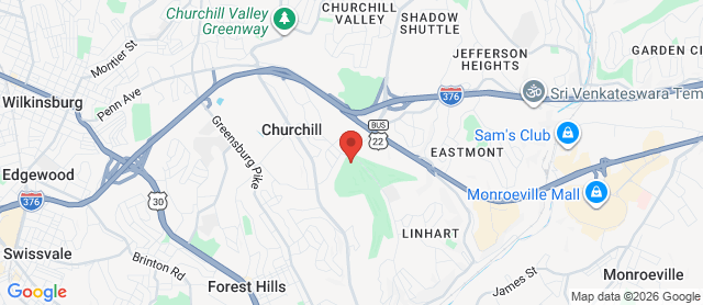 Map for Edgewood Country Club