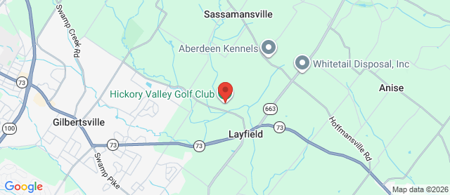 Map for Hickory Valley Golf Club