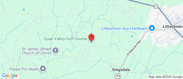 Map for Quail Valley Golf Course
