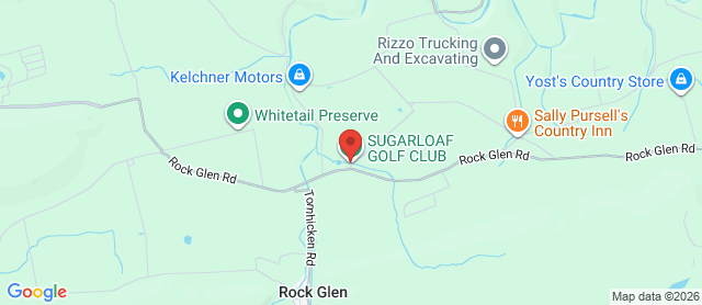 Map for Sugarloaf Golf Club