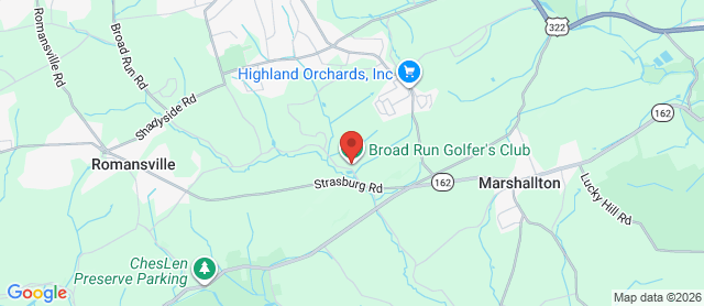 Map for Broad Run Golfers Club