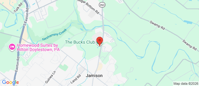 Map for The Bucks Club