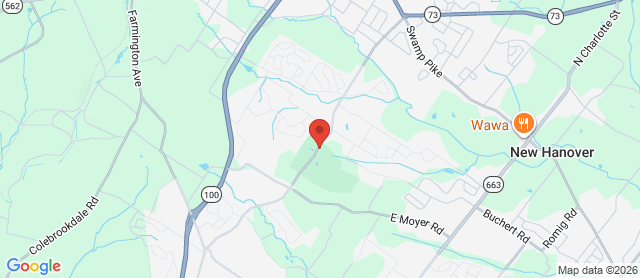 Map for Twin Ponds Golf Course