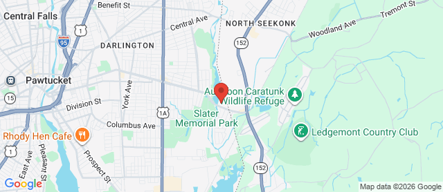 Map for Pawtucket Country Club