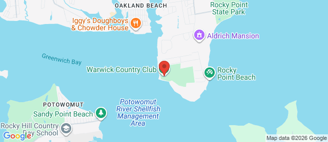 Map for Warwick Country Club