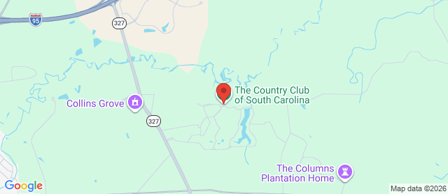 Map for The Country Club of South Carolina