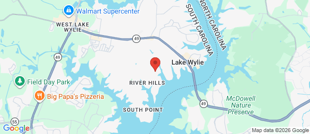 Map for River Hills Country Club