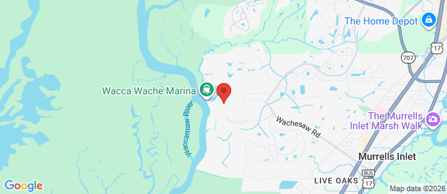 Map for Wachesaw Plantation Club