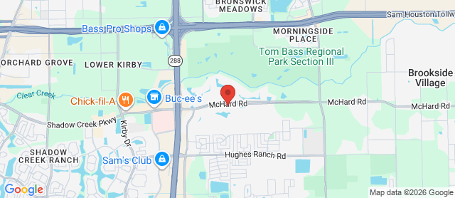 Map for Pearland Golf Club