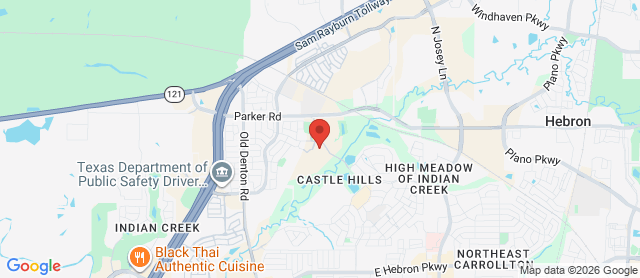 Map for The Lakes at Castle Hills