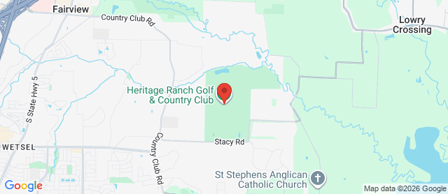 Map for Heritage Ranch Golf & Country Club