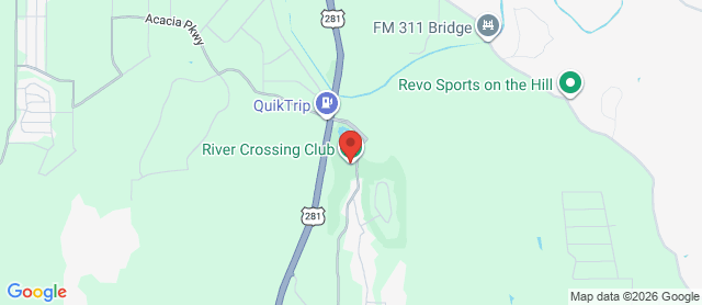 Map for River Crossing Golf Club