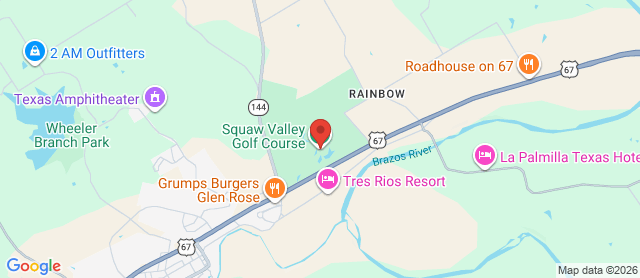 Map for Squaw Valley Golf Club