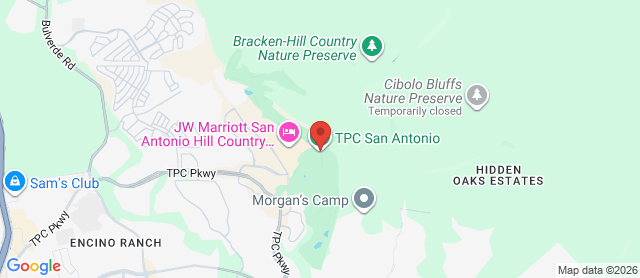 Map for TPC San Antonio