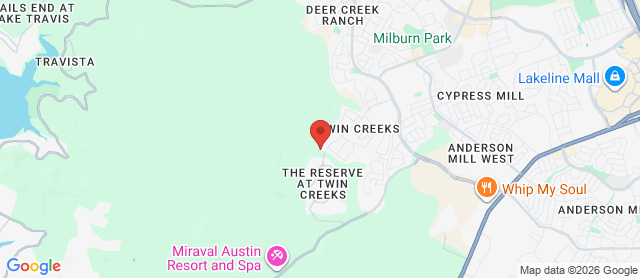Map for Twin Creeks Country Club