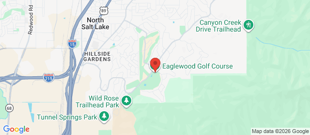 Map for Eaglewood Golf Course