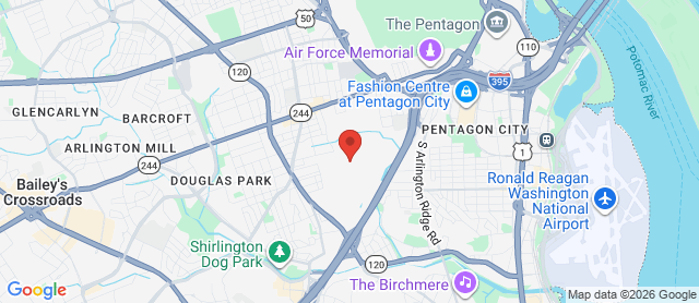 Map for Army Navy Country Club