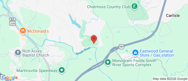 Map for Forest Park Country Club