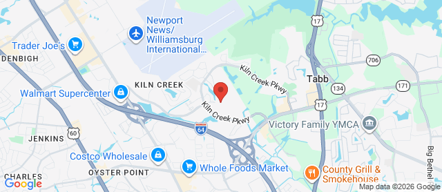 Map for Kiln Creek Golf Club and Resort