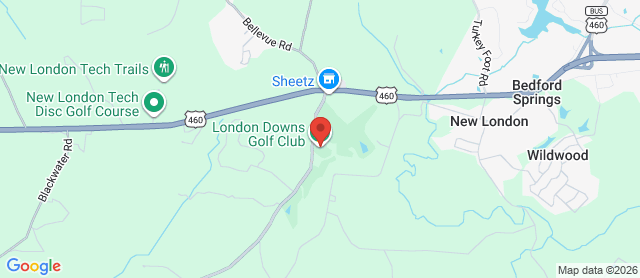 Map for London Downs Golf Club