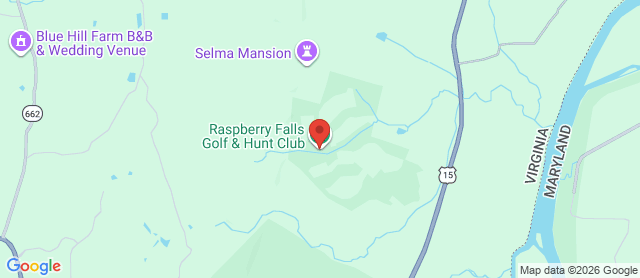 Map for Raspberry Falls Golf & Hunt Club