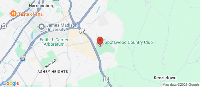 Map for Spotswood Country Club