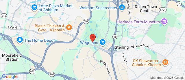 Map for 1757 Golf Club