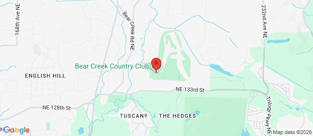 Map for Bear Creek Country Club