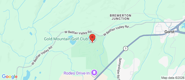 Map for Gold Mountain Golf Club