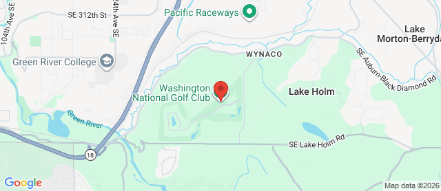 Map for Washington National Golf Club