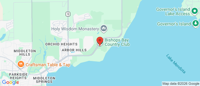 Map for Bishops Bay Country Club