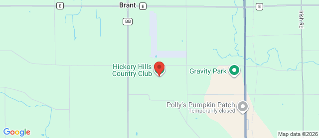 Map for Hickory Hills Country Club