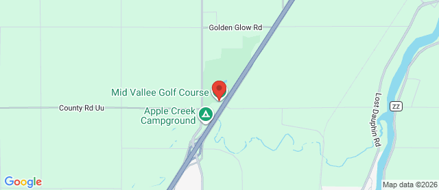 Map for Mid Vallee Golf Course