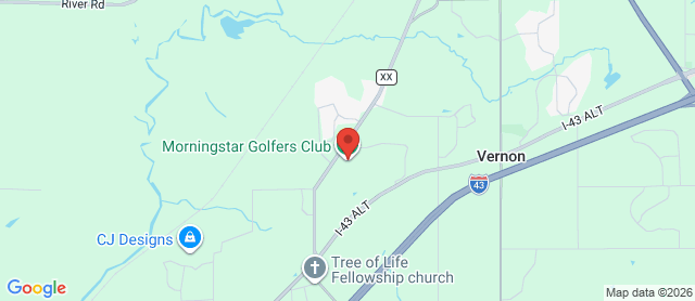 Map for Morningstar Golfers Club