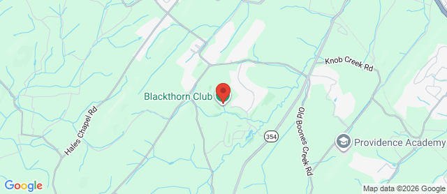 Map for Blackthorn Club at The Ridges