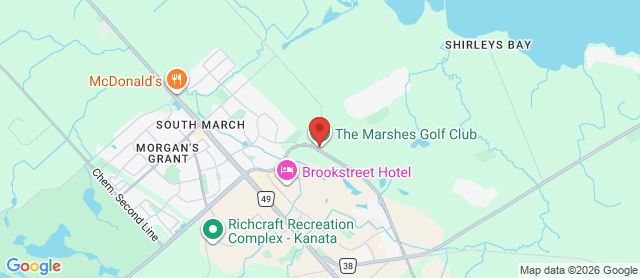 Map for The Marshes Golf Club