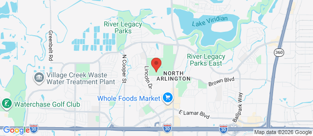 Map for Texas Rangers Golf Club