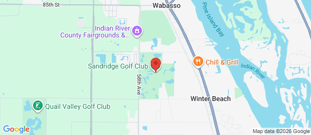 Map for Sandridge Golf Club