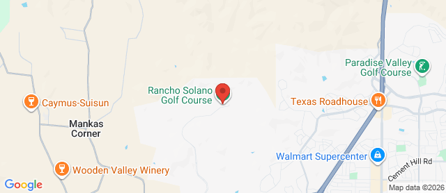 Map for Rancho Solano Golf Course