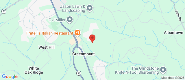 Map for Oakmont Green Golf Course