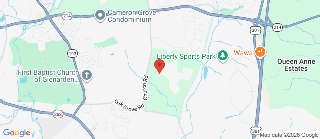 Map for Oak Creek Golf Club